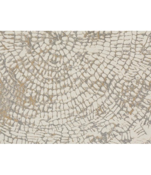 Feizy Parker SILVER/IVORY Rug PRK3702F 9 ft. X 12 ft. Rectangle - Rugs Town Feizy Parker SILVER/IVORY PRK3702F 9 ft. X 12 ft. Rectangle Rug