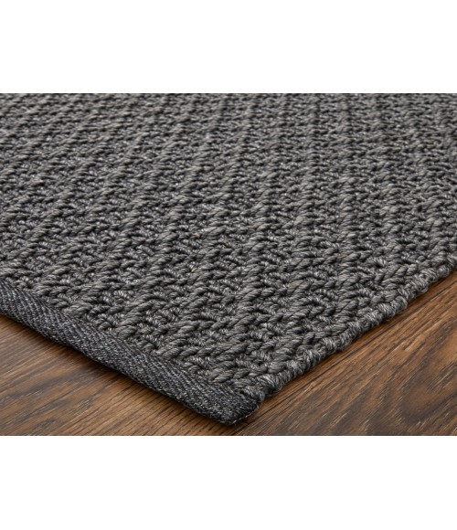 Feizy Tito GRAY TTO0826F 9 ft. X 12 ft. Rectangle Rug