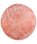 Feizy Indochine Luxury & Glam Solid, Pink, 8' x 8' Round Rug