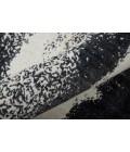 Feizy Coda Industrial Abstract, Black/White, 12' x 15' Area Rug