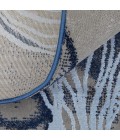Gaspar Area Rug Feizy Gaspar Industrial Abstract, Blue/Gray/Ivory, 5'-2" x 7'-2" Area Rug