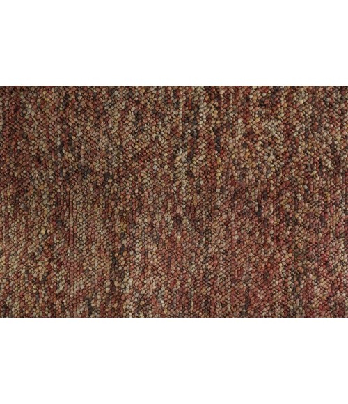 Feizy Berkeley Casual Abstract, Brown/Orange/Red, 9'-6" x 13'-6" Area Rug