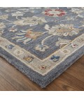 Rylan Area Rug Feizy Rylan Tufted Persian Floral Rug, Blue/Red/Ivory, 4ft x 6ft Area Rug