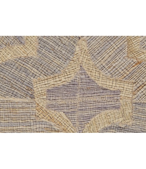 Bermuda Area Rug Feizy Bermuda Luxury & Glam Geometric, Tan/Gray/Blue, 4' x 6' Accent Rug
