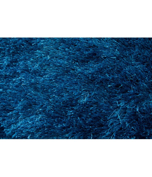 Feizy Indochine Luxury & Glam Solid, Blue/Green, 8' x 8' Round Rug