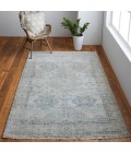 Caldwell Area Rug Feizy Caldwell Vintage Oriental, Blue/Gray/Taupe, 9' x 12' Area Rug