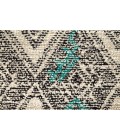 ARAZAD Rug Feizy ARAZAD 8479F IN BLACK/TANGERINE 8' x 8' Round Area Rug
