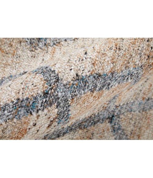 Feizy Beckett Gray/Ivory/Tan 8900771F 8 ft. X 10 ft. Rect. Rug