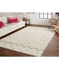 Feizy Anica BLUE/IVORY Rug ANC8007F 6 ft. X 9 ft. Rectangle - Rugs Town Feizy Anica BLUE/IVORY ANC8007F 6 ft. X 9 ft. Rectangle Rug