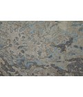Feizy Zarah Industrial Watercolor, Gray/Tan/Blue, 8' x 10' Area Rug
