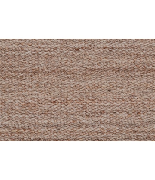Feizy Brady Casual Stripes, Brown/Red/Ivory, 9' x 12' Area Rug