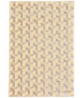 Saphir Zam Area Rug Feizy Saphir Zam Global Geometric, Tan/Gray, 9'-8" x 12'-7" Area Rug