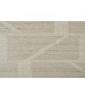 Ashby Area Rug Feizy Ashby Mid-Century Modern Geometric, Ivory, 9' x 9' Round Rug