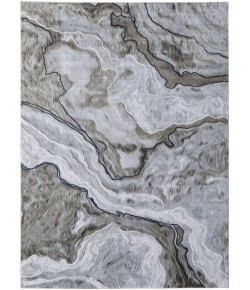Feizy Gaspar 39KUF GRAY/IVORY Area Rug 10 ft. 4 in. X 13 ft. 6 in. Rectangle
