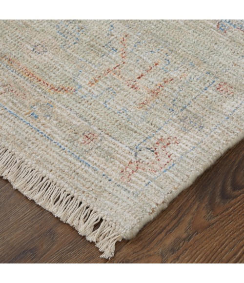 Feizy Caldwell Brown/Tan/Blue 8798978F 10 ft. X 14 ft. Rect. Rug