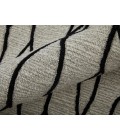 Feizy Enzo Casual Abstract, Ivory/Black/Taupe, 9'-6" x 13'-6" Area Rug