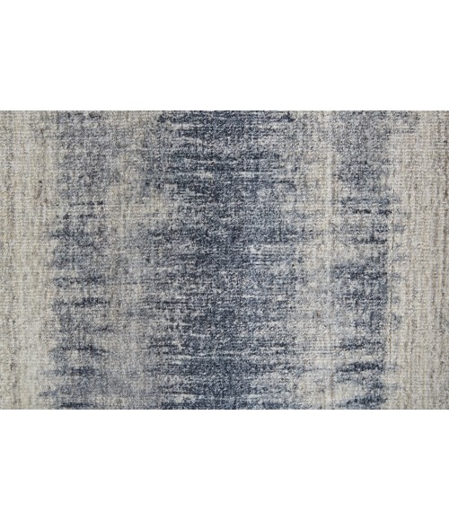 Feizy  Mackay Handwoven Graident Rug, Dark Slate Blue, 9ft x 12ft Area Rug