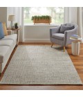 Belfort Area Rug Feizy Belfort Casual Solid, Ivory/Gray/Taupe, 10' x 14' Area Rug