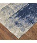 Clio Area Rug Feizy Clio Casual Abstract, Blue/Green/Ivory, 5' x 7'-6" Area Rug