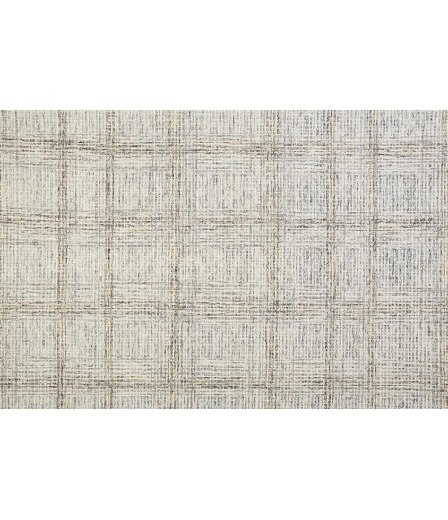 Belfort Area Rug Feizy Belfort Casual Geometric, Ivory/Gray/Tan, 12' x 15' Area Rug