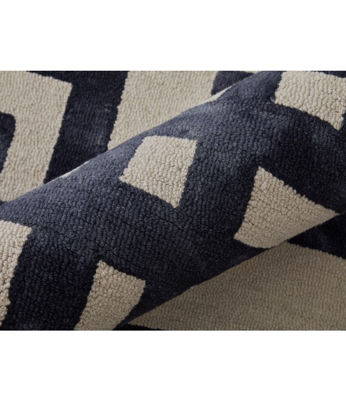 Feizy Lorrain NOIR 6108568F 8 ft. X 10 ft. Rectangle Rug