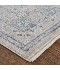 Marquette Area Rug Feizy Marquette Rustic Persian Farmhouse Rug, Warm Gray/Blue, 2ft - 8in x 10ft, Runner