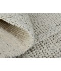 Feizy Berkeley Casual Solid, Ivory/Gray, 9'-6" x 13'-6" Area Rug