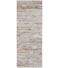 Feizy Laina Industrial Abstract, Tan/Ivory, 3' x 10' Runner