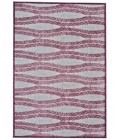 Saphir Rubus Area Rug Feizy Saphir Rubus Mid-Century Modern Abstract, Gray/Purple, 2'-2" x 4' Accent Rug