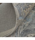 Feizy Zarah Industrial Watercolor, Gray/Tan/Blue, 8' x 10' Area Rug