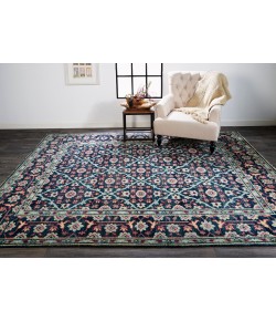 Feizy Piraj 6463F NAVY/MULTI Area Rug 9 ft. 6 in. X 13 ft. 6 in. Rectangle