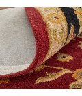 Feizy Wagner Classic Oriental, Red/Black/Gold, 8' x 10' Area Rug