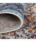 Bellini Area Rug Feizy Bellini Vintage Bohemian Rug, Blue/Rust/Gray, 6ft-7in x 9ft-6in Area Rug