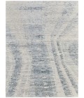 Feizy Brighton Industrial Abstract, Ivory/Blue/Gray, 2'-6" x 12' Runner