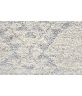 Feizy Abytha Global Diamond, Gray/Blue/Ivory, 9'-6" x 13'-6" Area Rug