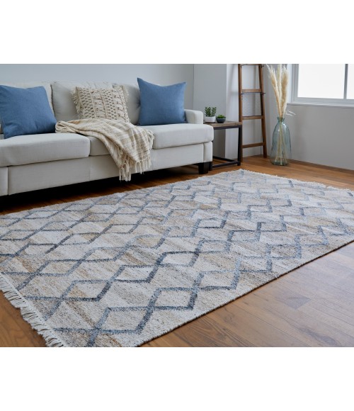 Feizy Beckett Gray/Ivory/Tan 8900771F 8 ft. X 10 ft. Rect. Rug