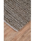 Feizy Durham Casual Solid, Gray, 8' x 10' Area Rug
