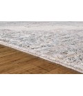 Cecily Area Rug Feizy Cecily Luxury & Glam Medallion, Ivory/Gray/Pink, 8' x 8' Square Square Rug