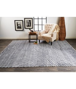Feizy Vivien Gray/Blue 8046555F 9 ft. X 12 ft. Rect. Rug