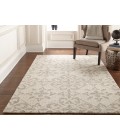 Feizy Rhett IVORY/GRAY 868I8073 8 ft. X 10 ft. Rectangle Rug