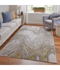 Feizy Waldor Gold/Ivory/Gray Rug 7353602F 5 ft. X 8 ft. Rect. - Rugs Town Feizy Waldor Gold/Ivory/Gray 7353602F 5 ft. X 8 ft. Rect. Rug