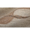 Pollock Area Rug Feizy Pollock Casual Geometric, Ivory/Brown/Tan, 3'-6" x 5'-6" Accent Rug