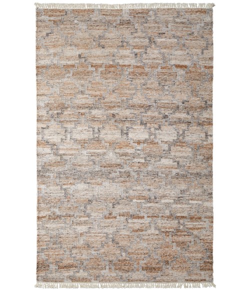 Feizy Beckett Transitional Beige/Gray Rug, 5' x 8' Area Rug