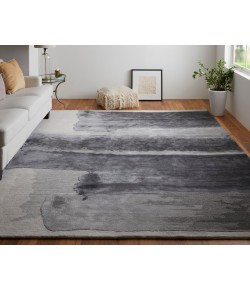 Feizy Anya 8921F CHARCOAL/IVORY Area Rug 5 ft. X 8 ft. Rectangle