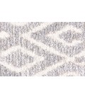 Asher Area Rug Feizy Asher Bohemian & Eclectic Distressed, Gray/White, 9' x 12' Area Rug