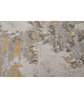 Waldor Area Rug Feizy Waldor Luxury & Glam Abstract, Ivory/Gold/Gray, 6'-7" x 9'-6" Area Rug
