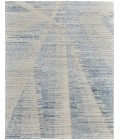 Feizy Brighton Casual Abstract, Ivory/Blue/Silver, 2' x 3' Accent Rug