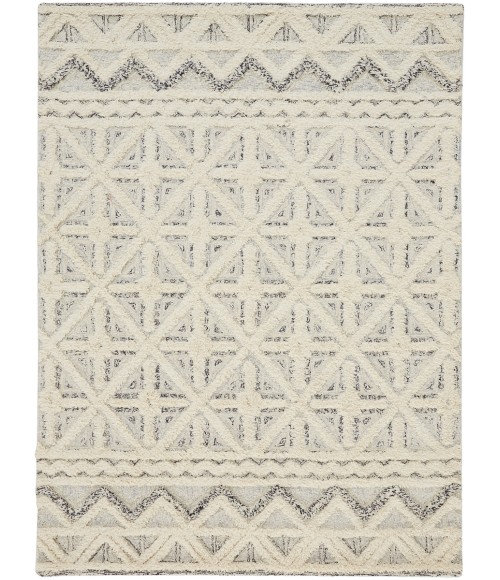 Feizy Anica BLUE/IVORY Rug ANC8007F 6 ft. X 9 ft. Rectangle - Rugs Town Feizy Anica BLUE/IVORY ANC8007F 6 ft. X 9 ft. Rectangle Rug