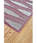 Saphir Rubus Area Rug Feizy Saphir Rubus Mid-Century Modern Abstract, Gray/Purple, 2'-2" x 4' Accent Rug