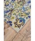 Brixton Area Rug Feizy Brixton Bohemian & Eclectic Floral & Botanical, Green/Blue/Tan, 10' x 13'-2" Area Rug